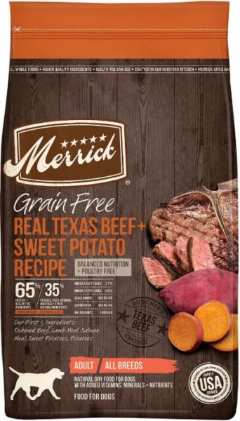 Merrick Real Texas Beef + Sweet Potato