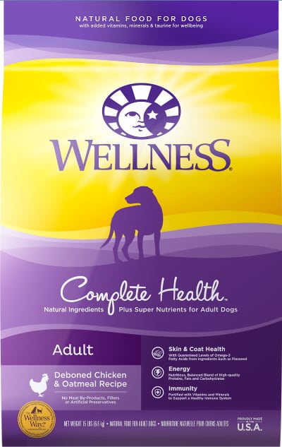 Wellness Complete Health Adult Deboned Chicken & Oatmeal