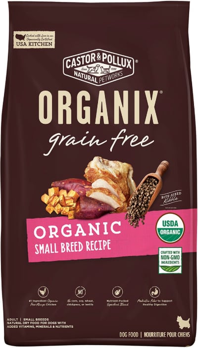 Castor & Pollux ORGANIX Organic Small Breed Recipe Grain-Free
