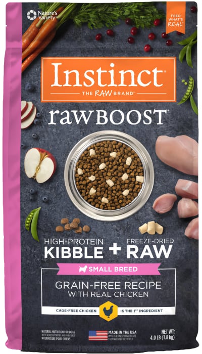Instinct Raw Boost Small Breed Grain Free Chicken Freeze Dried