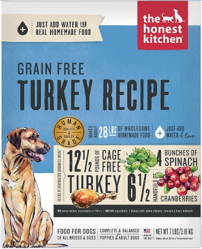 The Honest Kitchen Turkey Grain Free Dehydrated