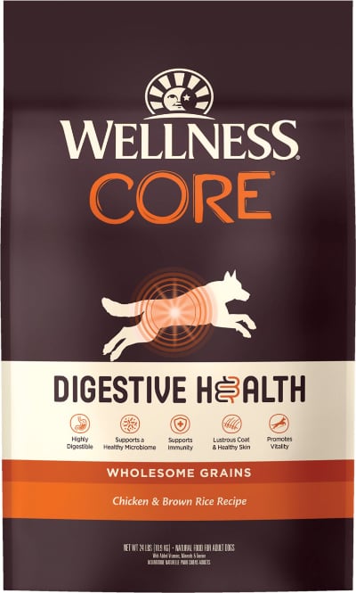 Wellness CORE Digestive Health Wholesome Grains Chicken & Brown