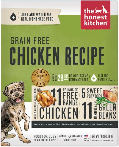 The Honest Kitchen Chicken Recipe Grain-Free Dehydrated