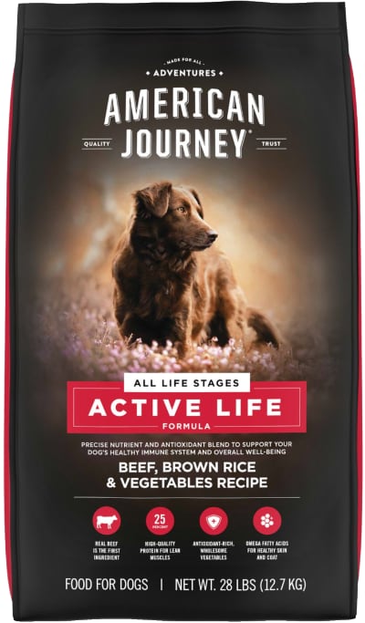 American Journey Active Life Formula Beef Brown Rice