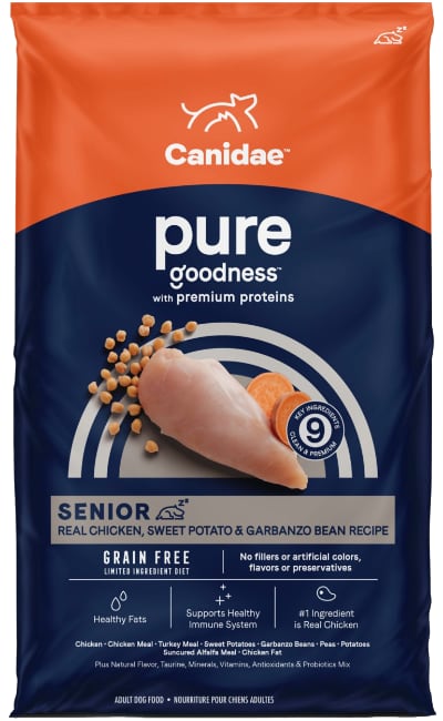 CANIDAE Grain-Free PURE Senior LID Chicken