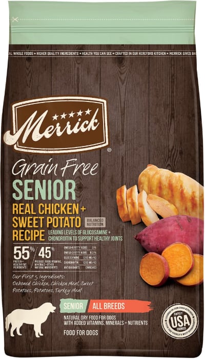 Merrick Grain-Free Senior Chicken 