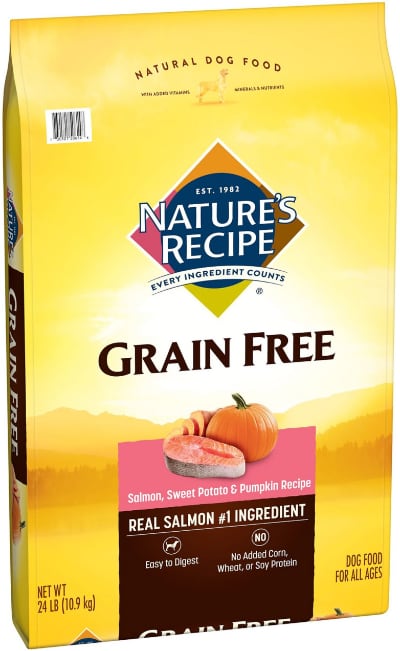 Nature's Recipe Grain-Free Salmon Pumpkin