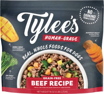 Tylee's Human-Grade Beef Recipe Frozen