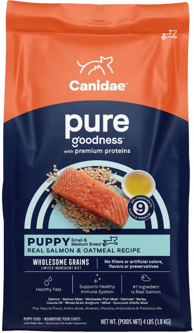 CANIDAE PURE Wholesome Grains Real Salmon Puppy