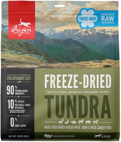 ORIJEN Tundra Grain Free Freeze Dried