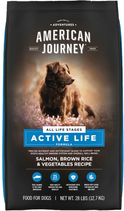 American Journey Active Life Salmon Brown Rice