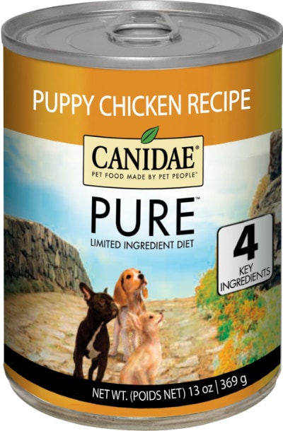 CANIDAE PURE Puppy Grain Free LID Chicken Canned