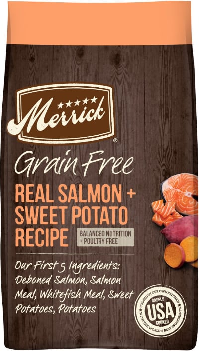 Merrick Grain-Free Real Salmon Sweet Potato