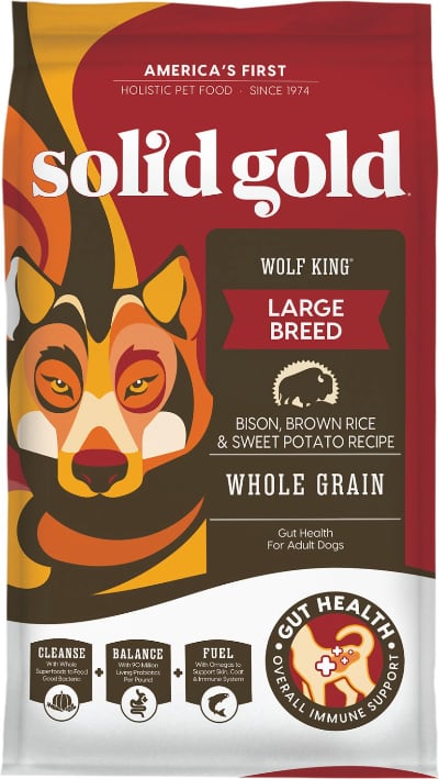 Solid Gold Wolf King Bison & Brown Rice Large Breed
