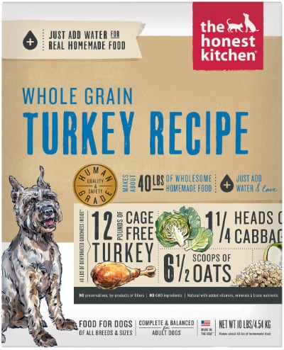 The Honest Kitchen Whole Grain Turkey Dehydrated