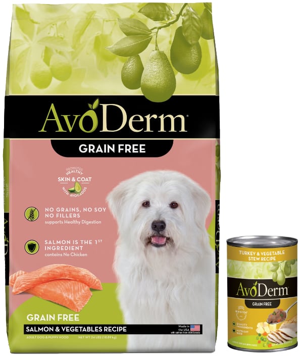 avoderm grain free dog food