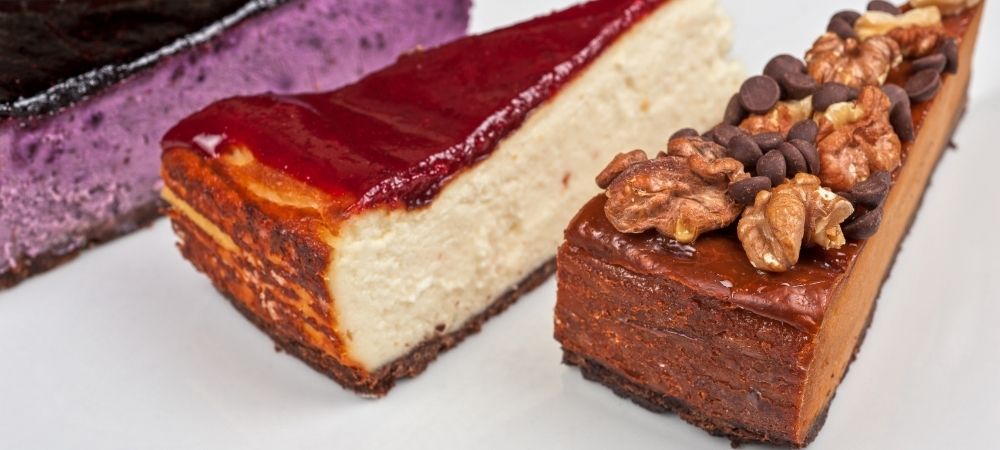 cheesecake with nuts