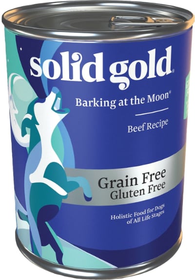 Solid Gold Barking Moon Beef Canned