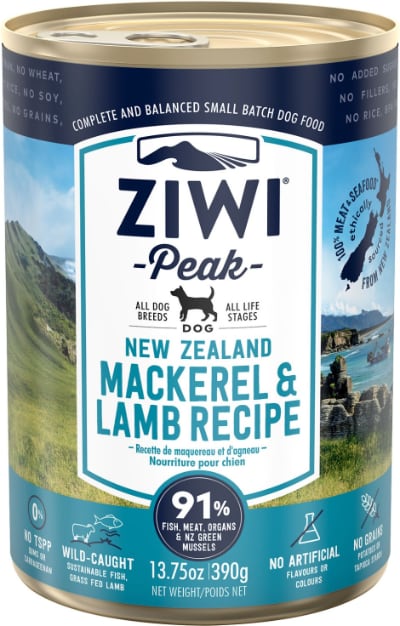 Ziwi Peak Mackerel Lamb Canned