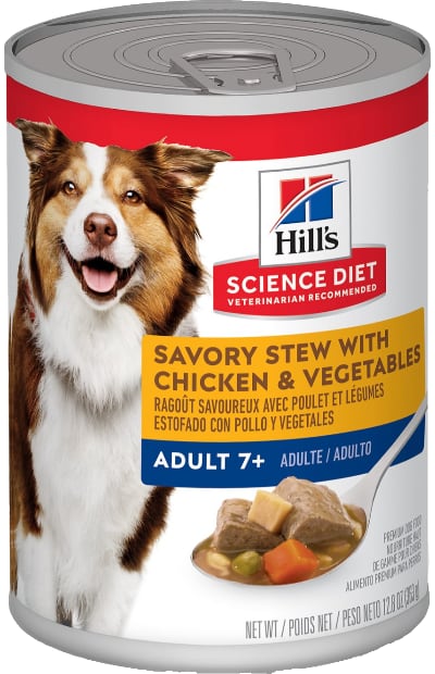 Hill's Science Diet Adult 7+ Savory Stew Chicken